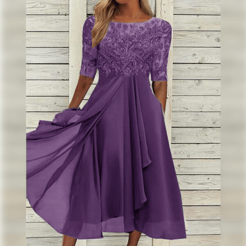 Vestido midi para todas as ocasiões - Elena