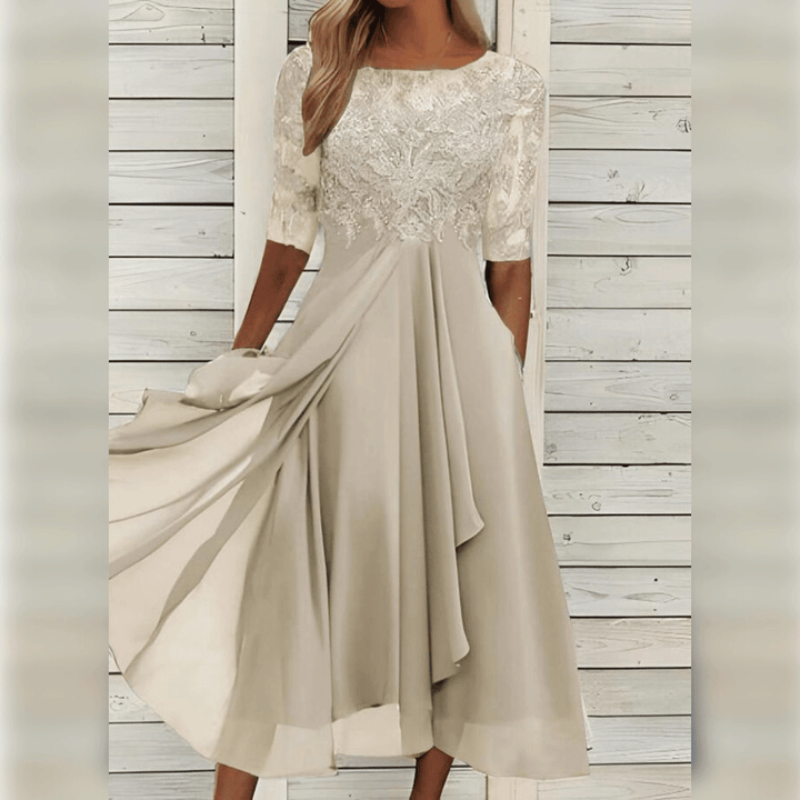 Vestido midi para todas as ocasiões - Elena