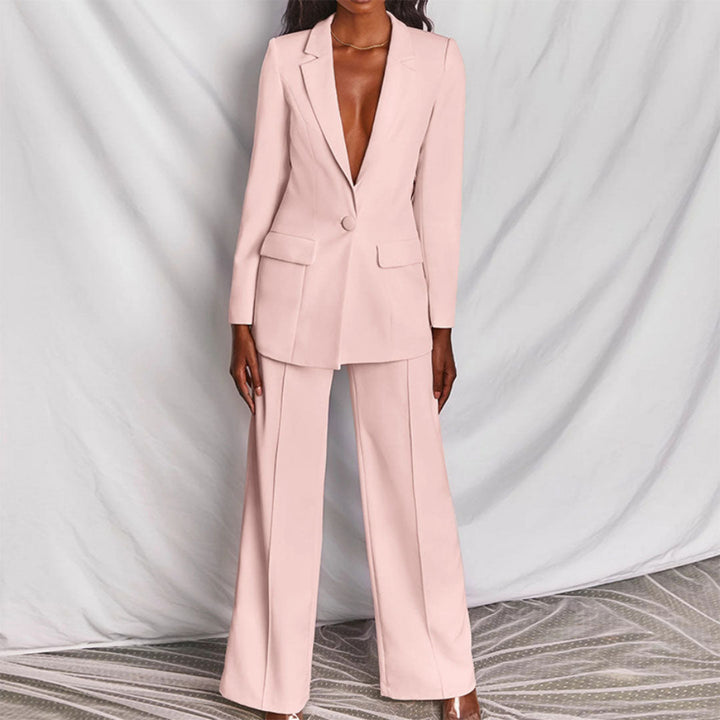 Conjunto de blazer e calças estiloso - Ariane