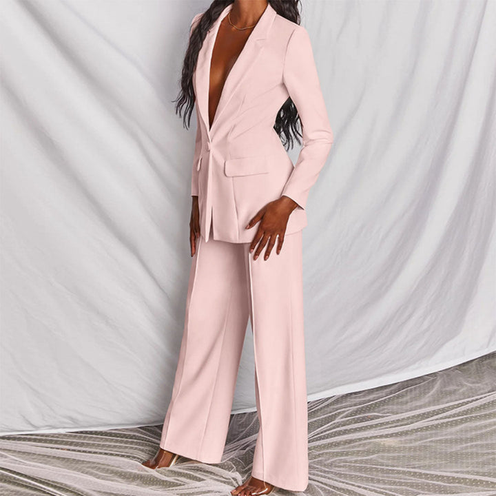 Conjunto de blazer e calças estiloso - Ariane