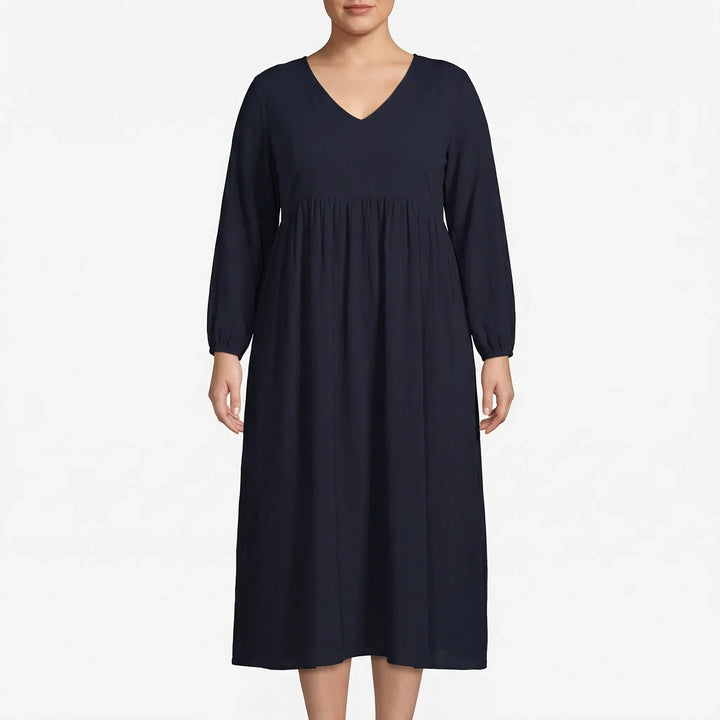 Plus-Size Casual Everyday Dress - Marlene