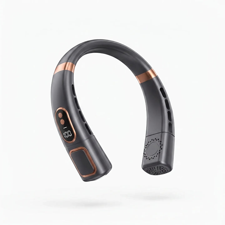 Portable Neck Fan With A Bladeless Design For On The Go - Aeriq