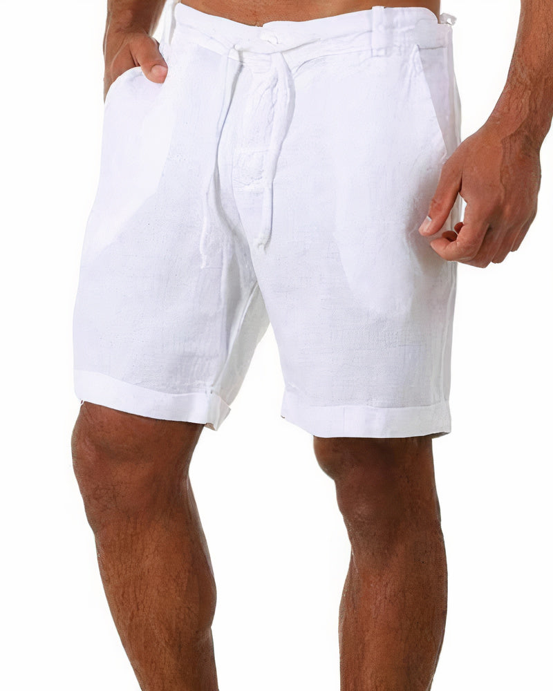 Calças de linho elegantes para homens - Leo