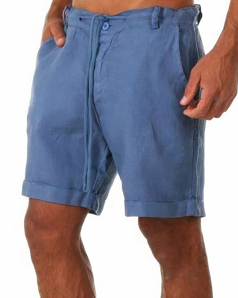 Calças de linho elegantes para homens - Leo
