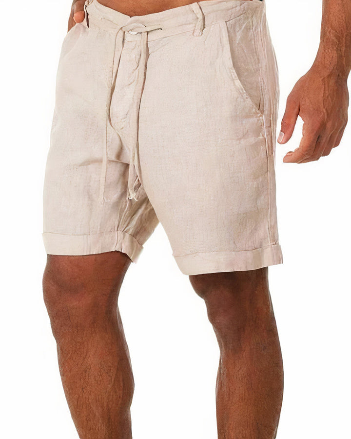 Calças de linho elegantes para homens - Leo