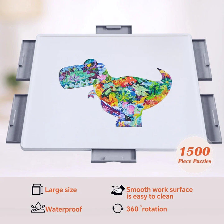 Rotating Puzzle Table - PuzzleOrbitz
