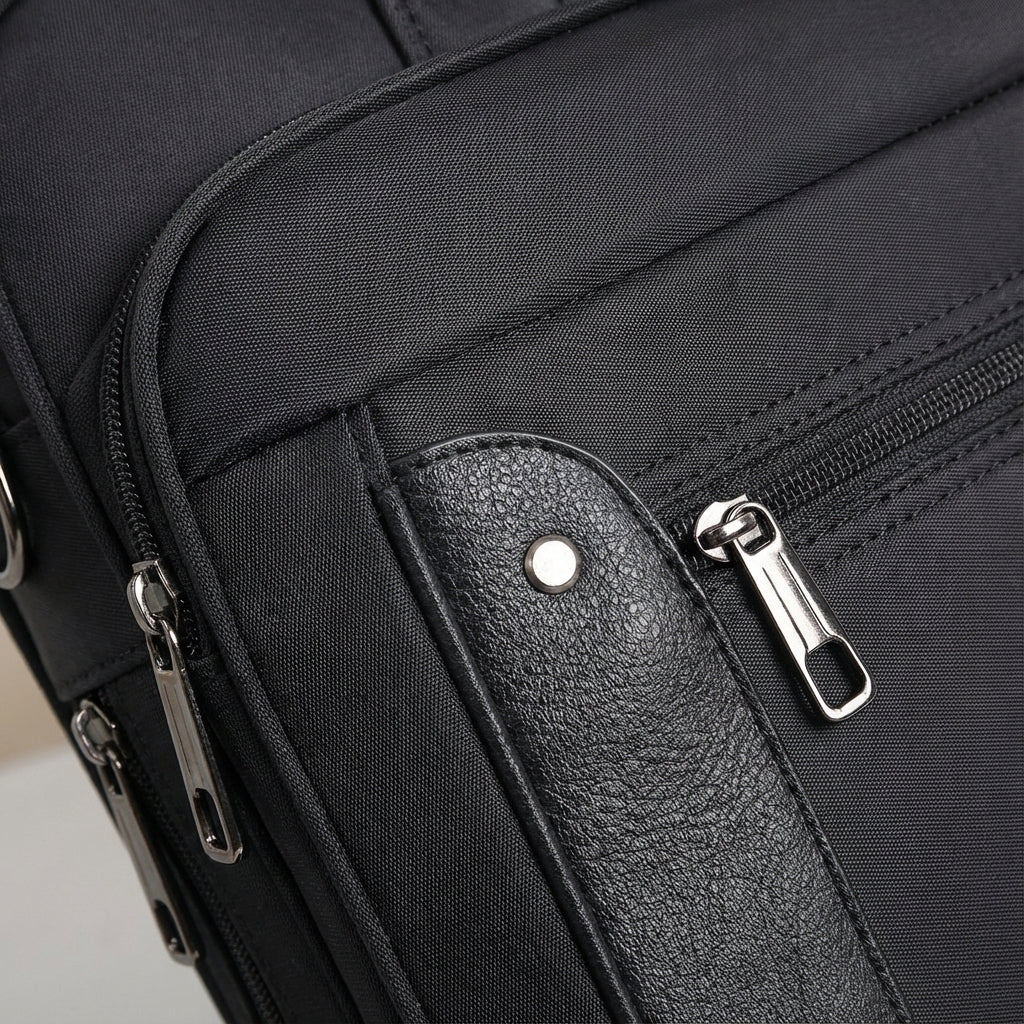 Ruime Canvas Laptoptas - UrbanBrief