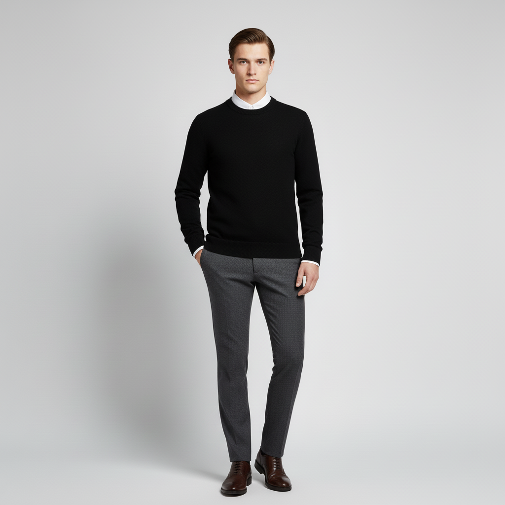 Rundhals-Pullover Für Herren - Francesco