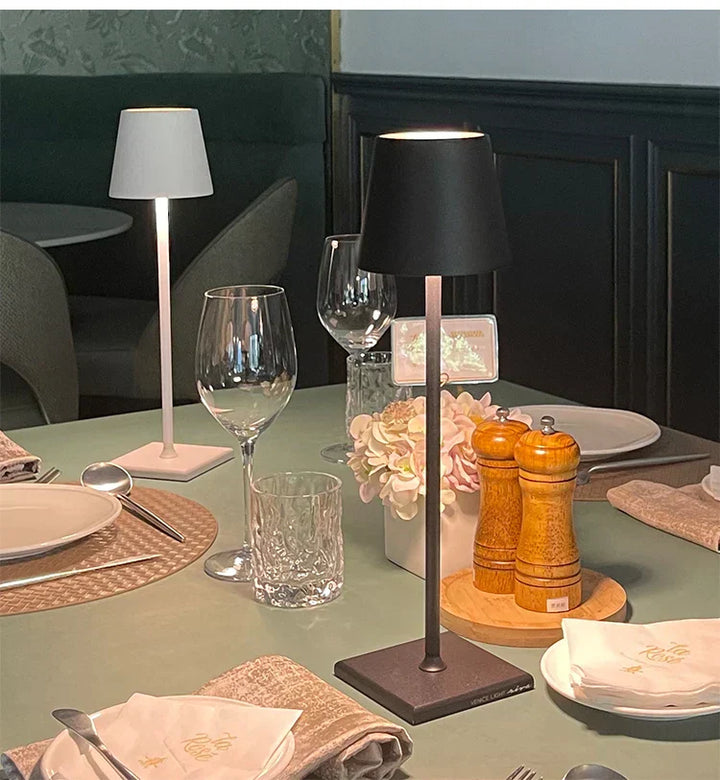 Lâmpada de mesa recarregável sem fio - ScandiGlow