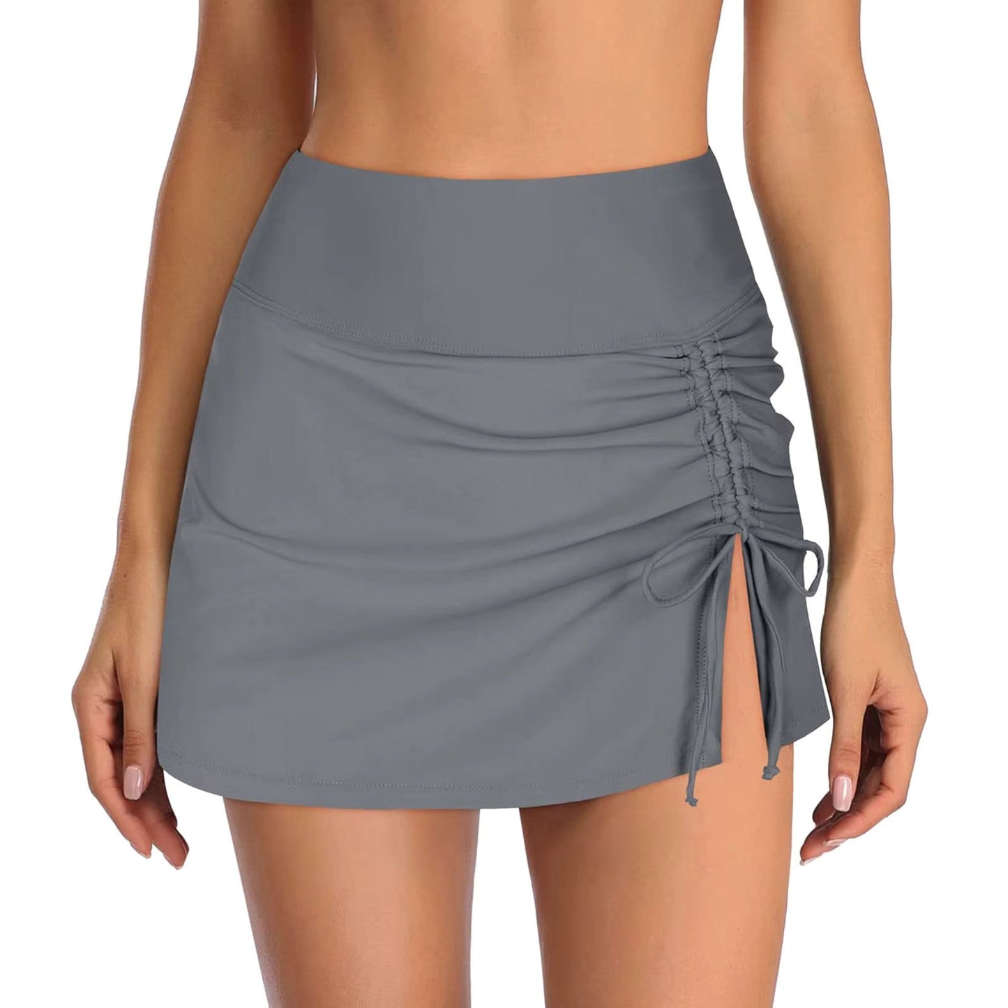 Shorts de banho femininos com abertura lateral – Liv
