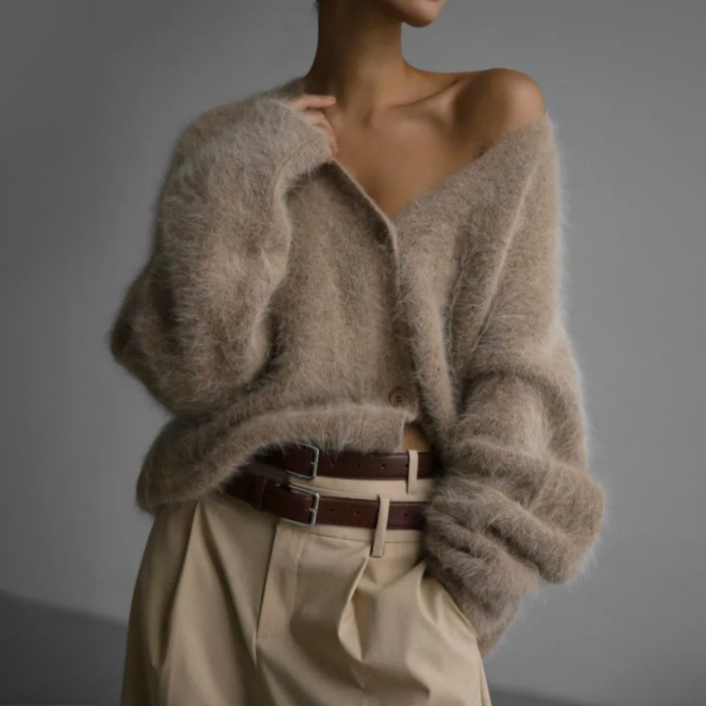 Ladies' Cashmere Cardigan – Noelia Autumn Magic