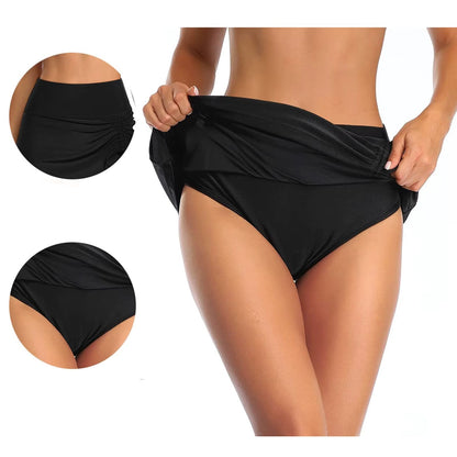 Shorts de banho femininos com abertura lateral – Liv