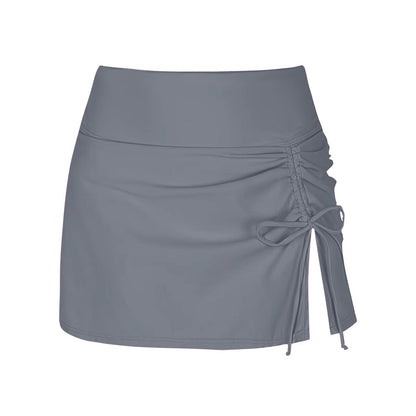 Shorts de banho femininos com abertura lateral – Liv