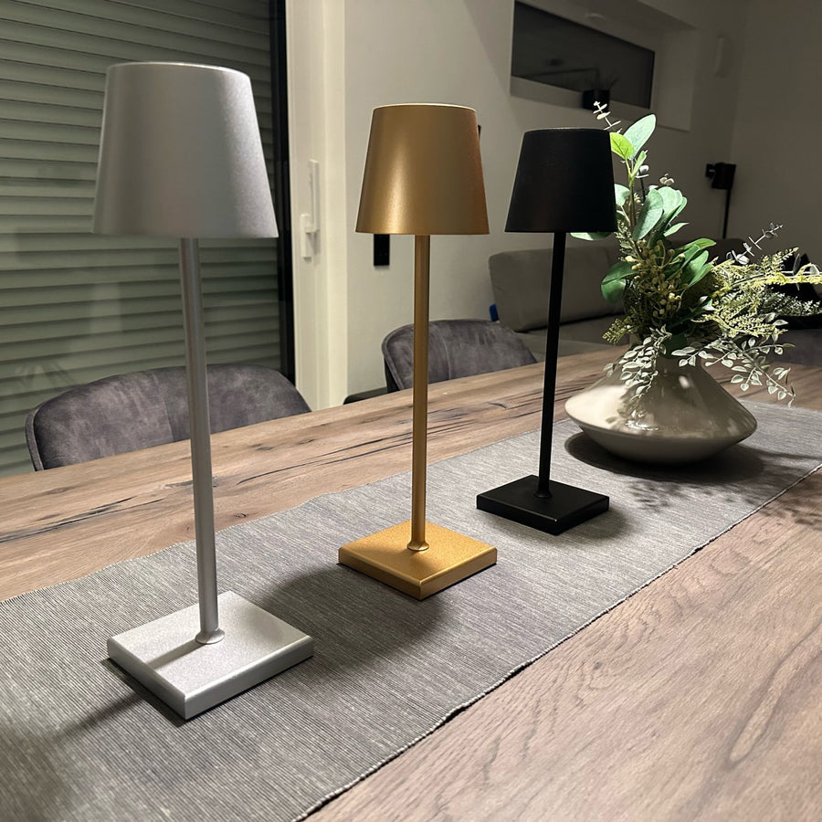 Lâmpada de mesa recarregável sem fio - ScandiGlow