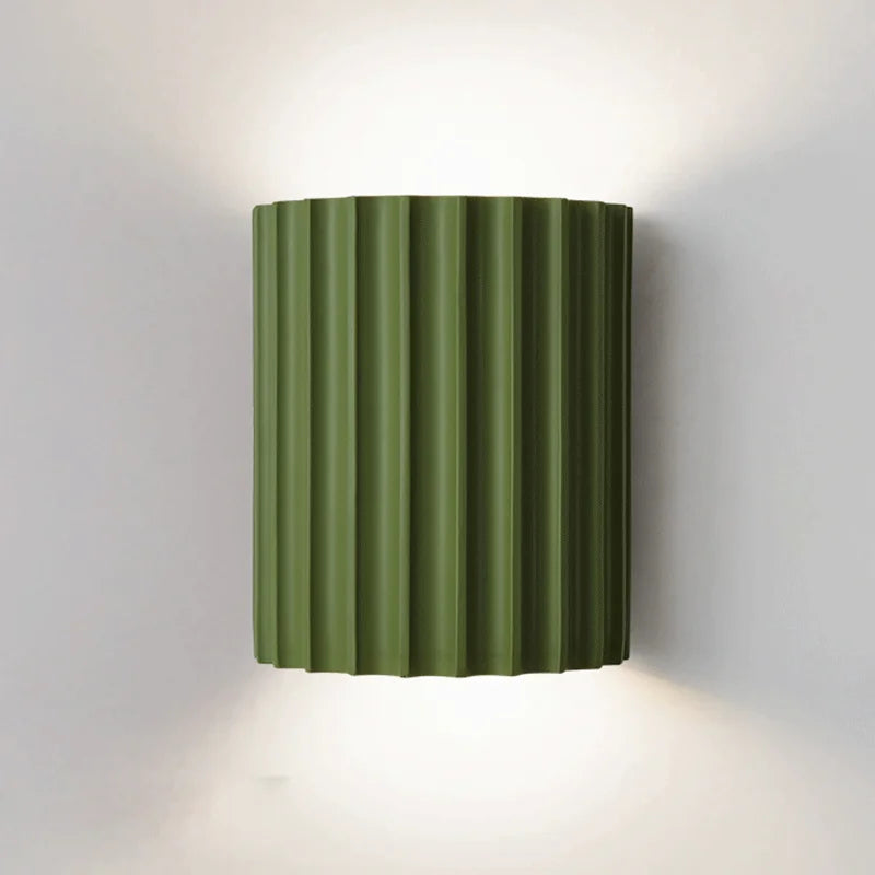 Luminárias de parede elegantes em resina - LumiResin
