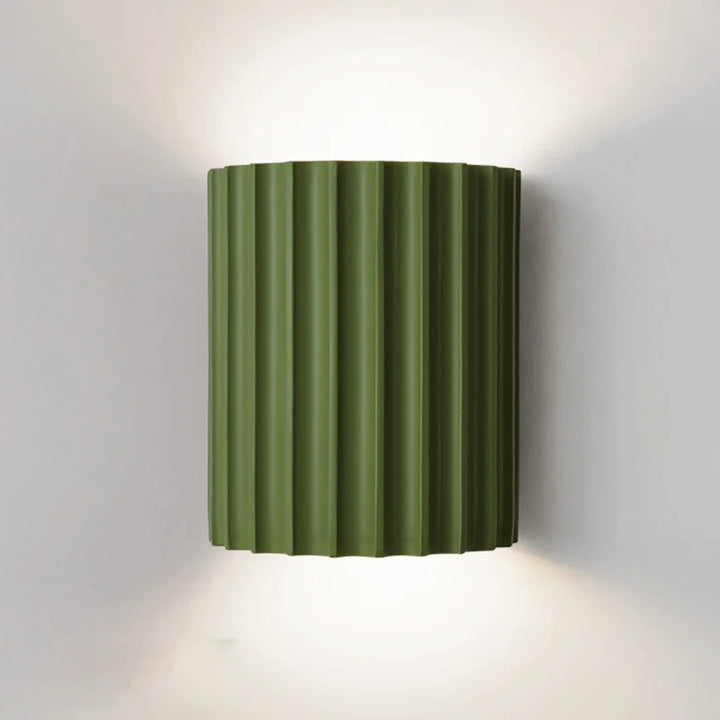 Luminárias de parede elegantes em resina - LumiResin