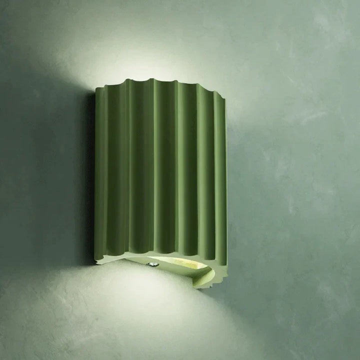 Luminárias de parede elegantes em resina - LumiResin