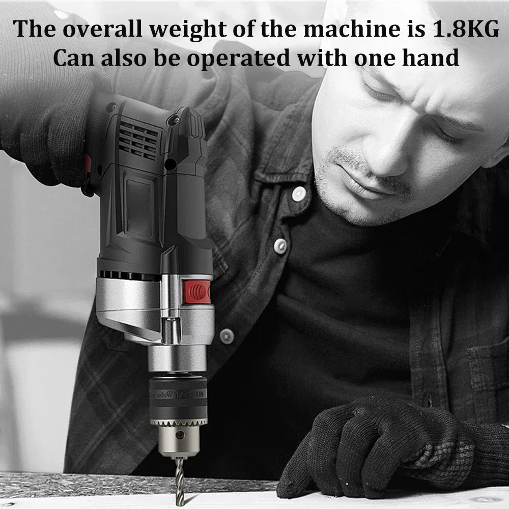 780W Electric Hammer & Drill with Variable Speed – DrillForce