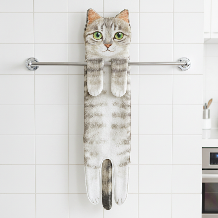 Schnelltrocknendes Handtuch - CatTowel