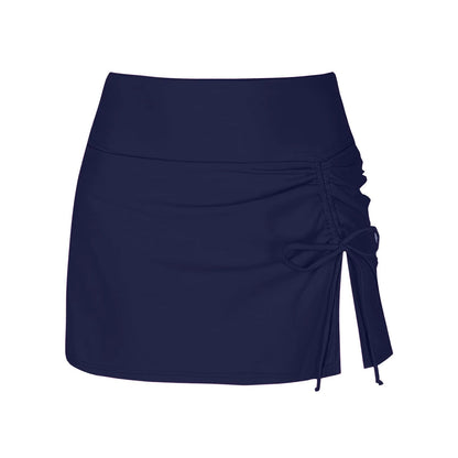 Shorts de banho femininos com abertura lateral – Liv