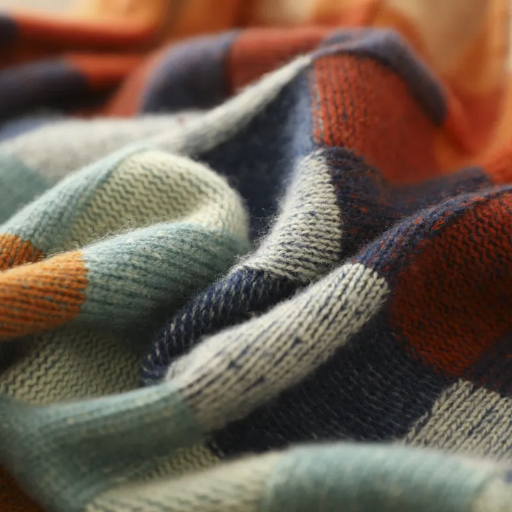 Pullover de gola alta de cashmere luxuoso - Aurora