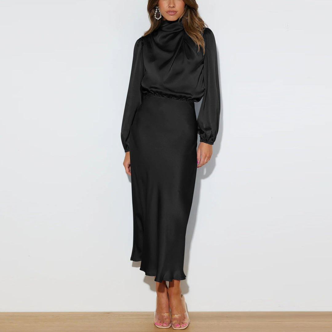 Vestido de cetim luxuoso - Evelina