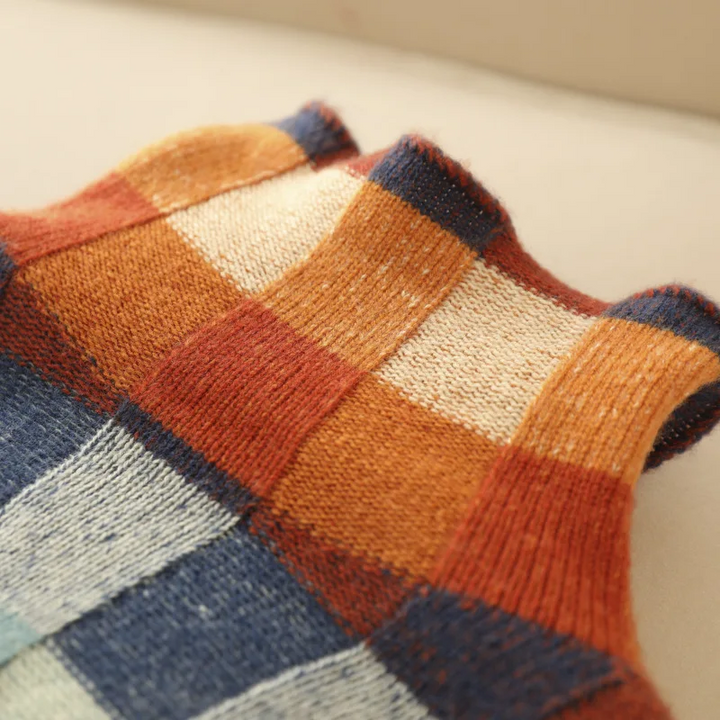Pullover de gola alta de cashmere luxuoso - Aurora