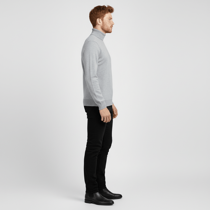 Slim-Fit-Rollkragenpullover - Friedrich