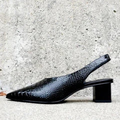Pumps ortopédicos Croco - Lara