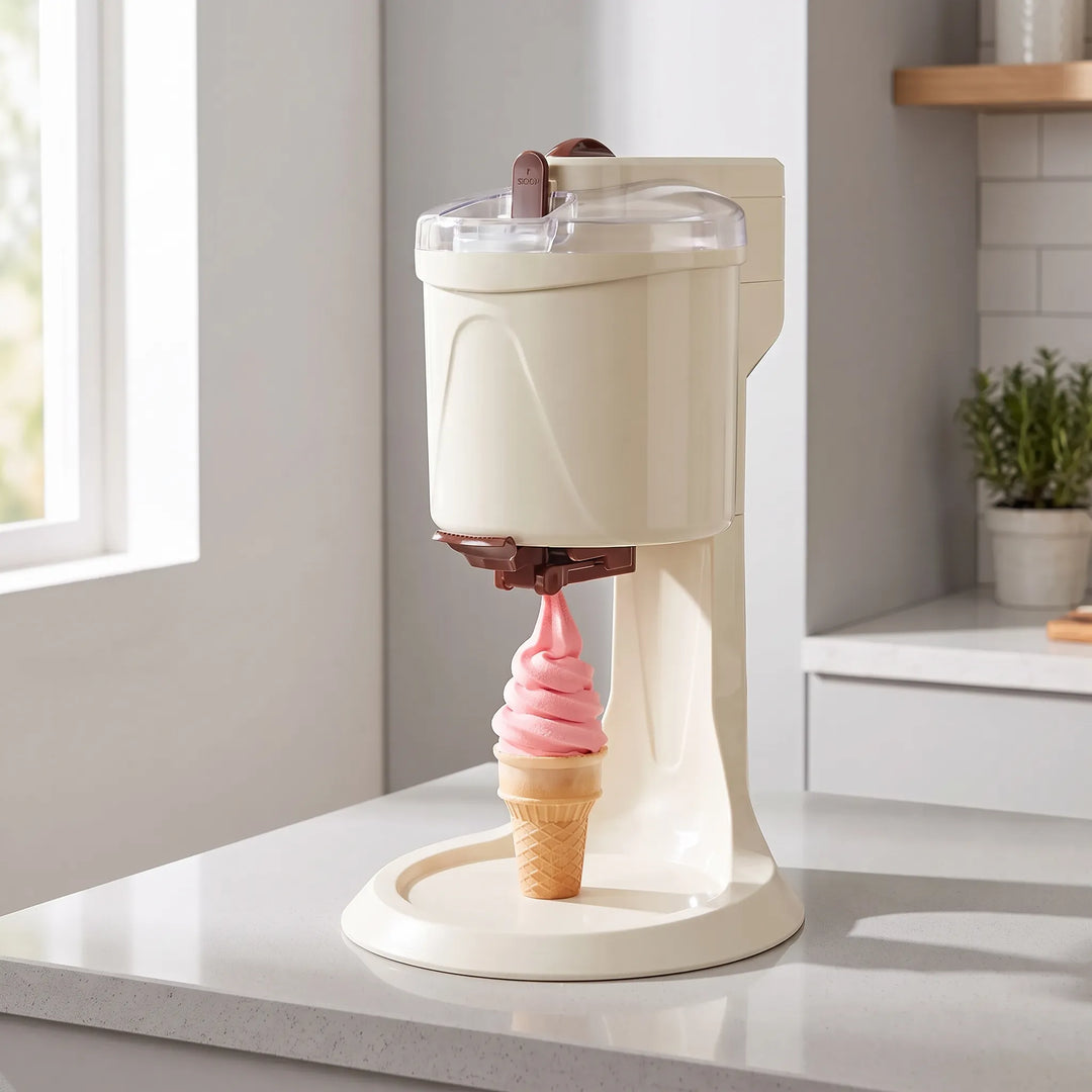 Soft Serve Ice Cream Maker For Home - Cremolino