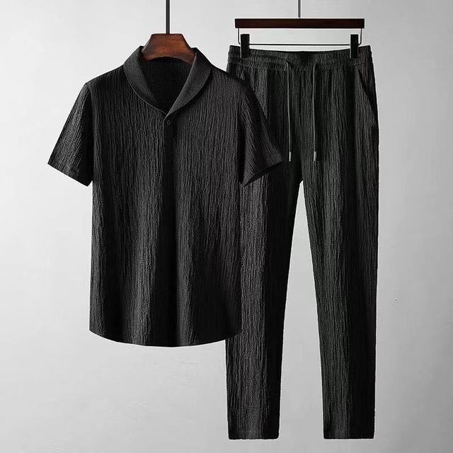 Conjunto de Linho de Verão para Homens - Arion