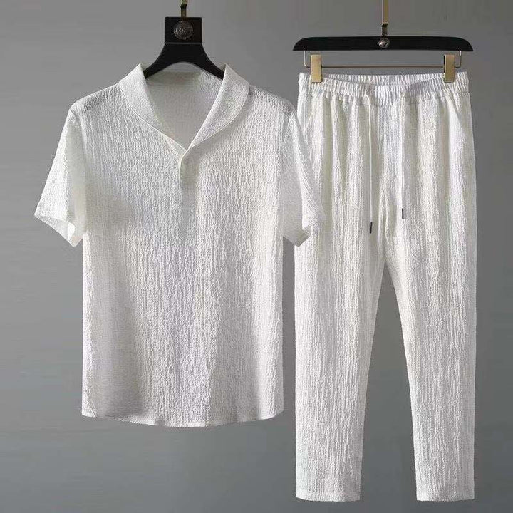 Conjunto de Linho de Verão para Homens - Arion