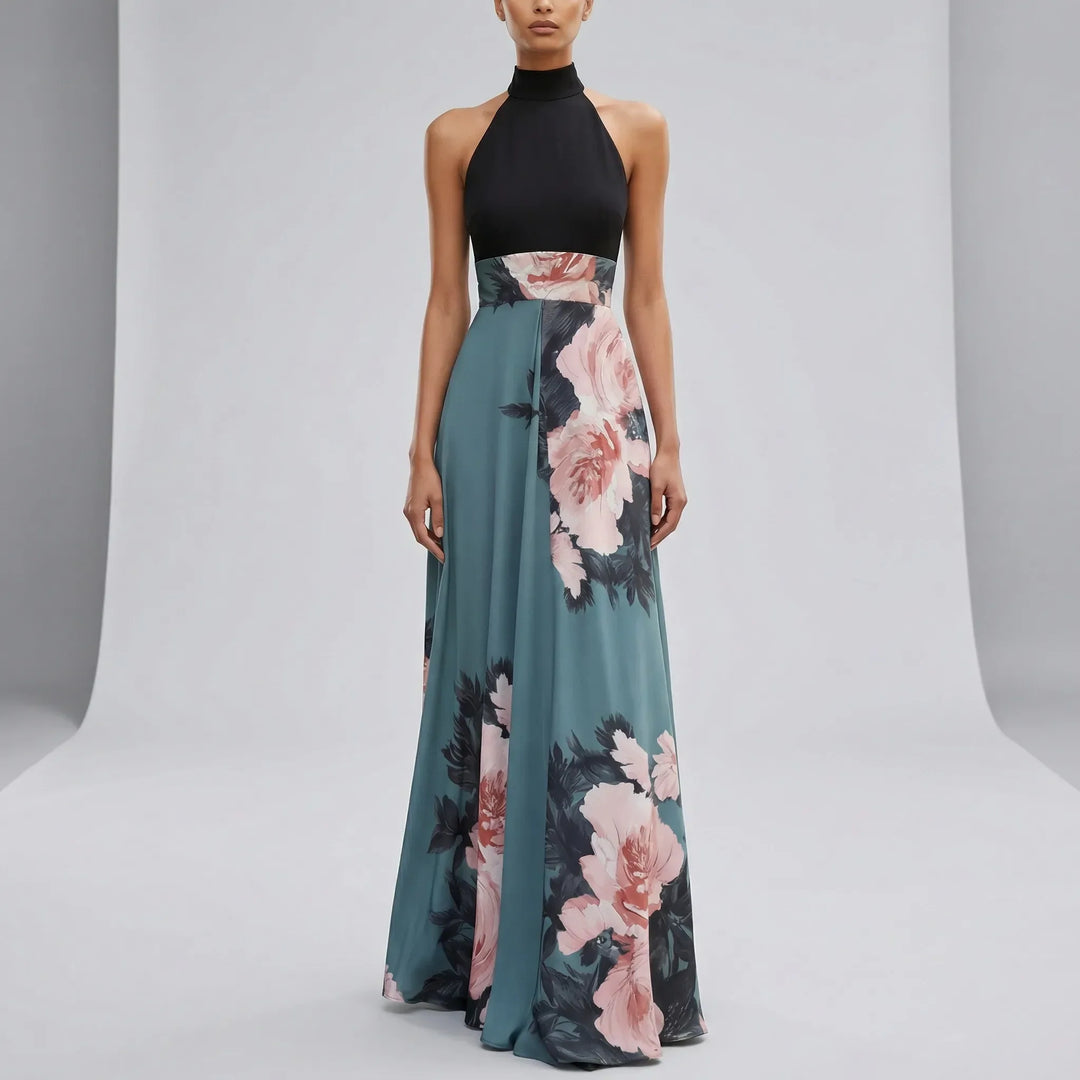 Sommerliches Maxikleid Mit Blumenmuster - Nia