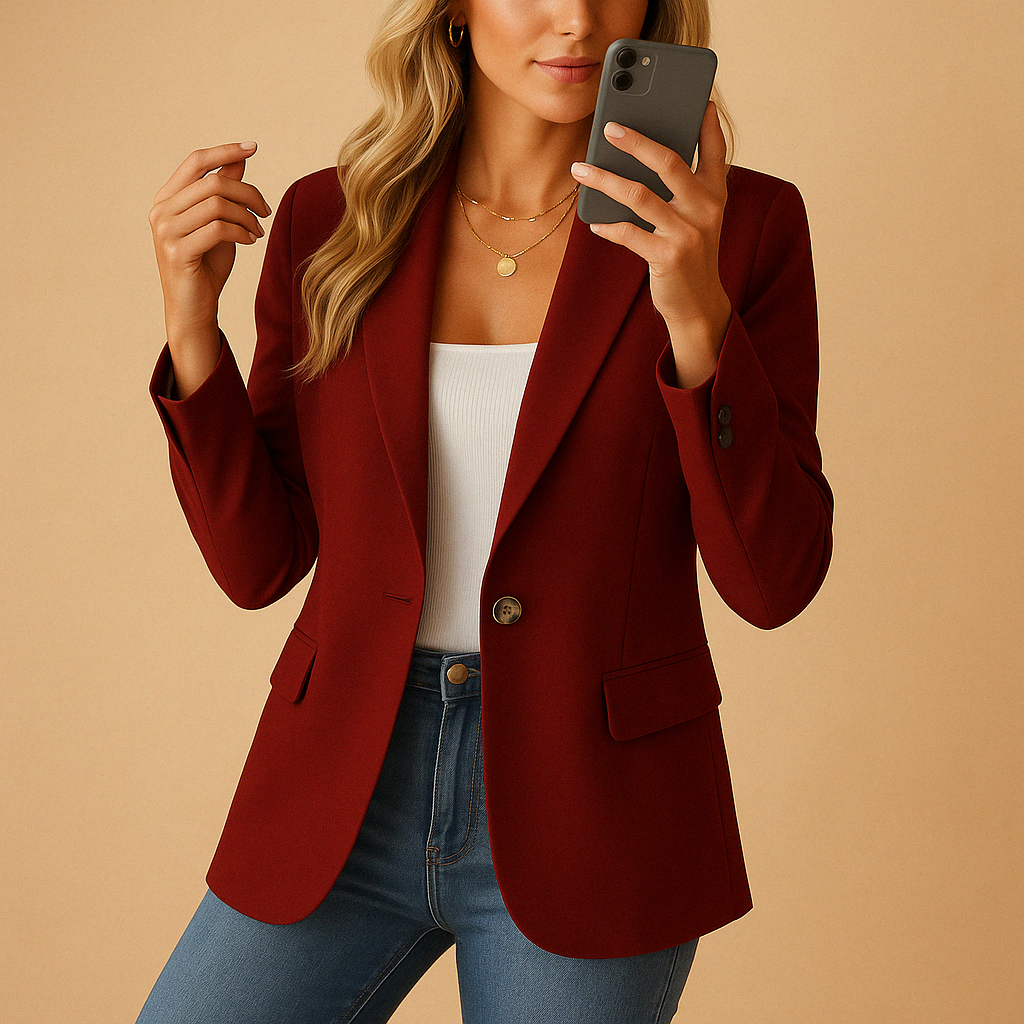 Taillierter Blazer Mit Dehnkomfort - Alexandra