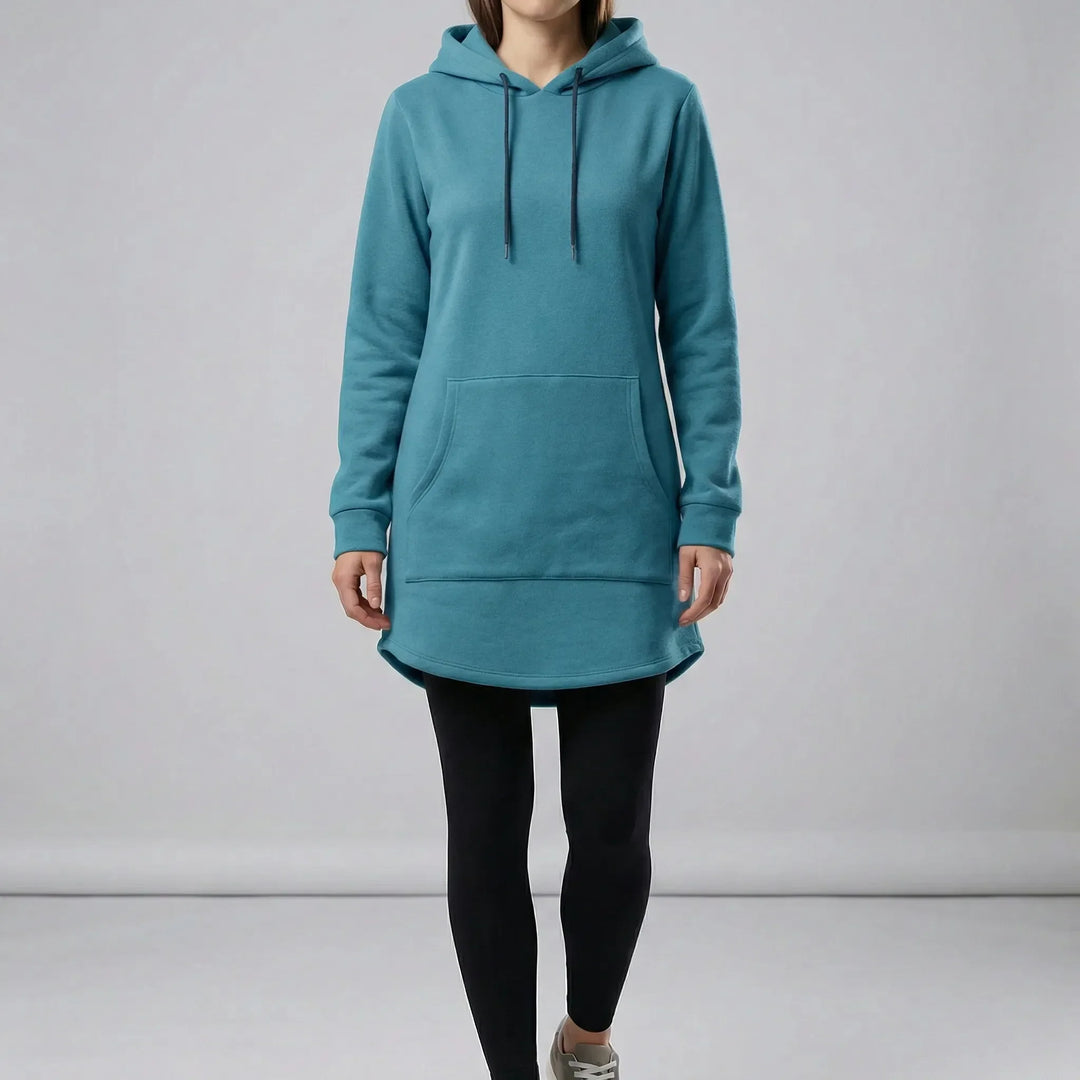 Tunika-Kleid Mit Känguru-Tasche - Pauline