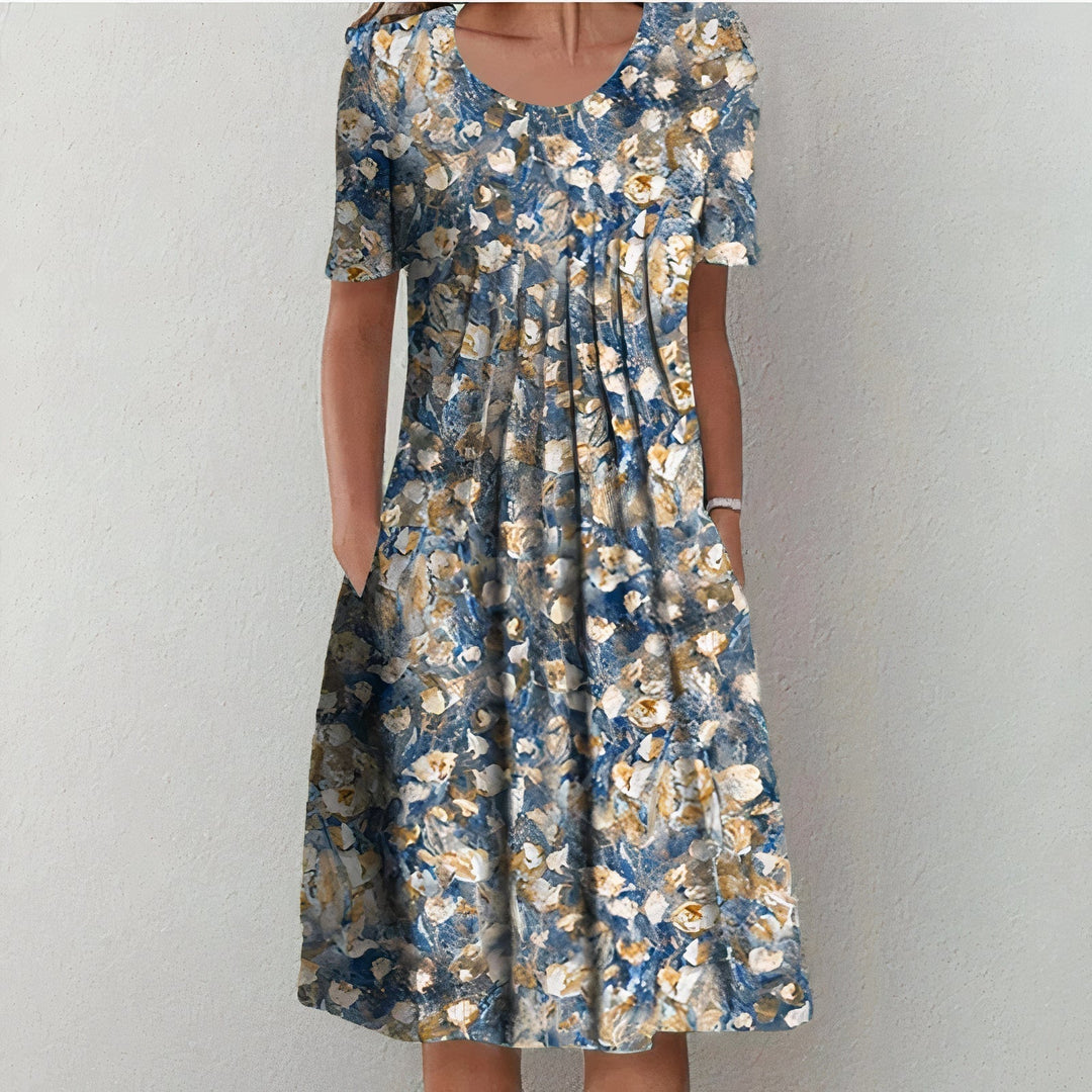 Vestido de algodão elegante - Lina