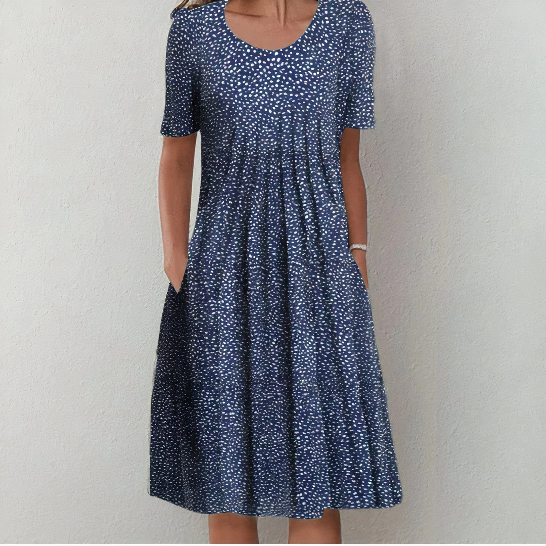 Vestido de algodão elegante para mulheres - Lena