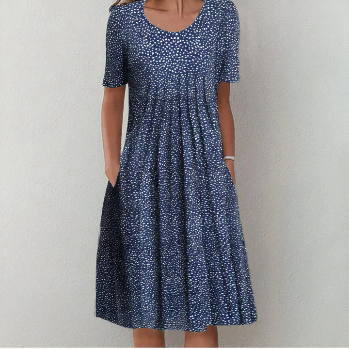 Vestido de algodão elegante para mulheres - Lena