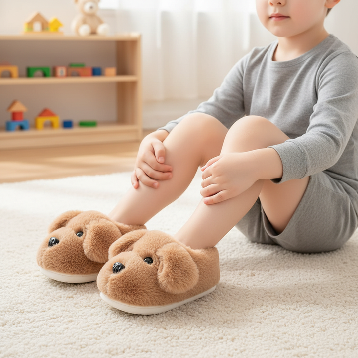 Unisex Kinderhausschuh Modell - PuppyPaws