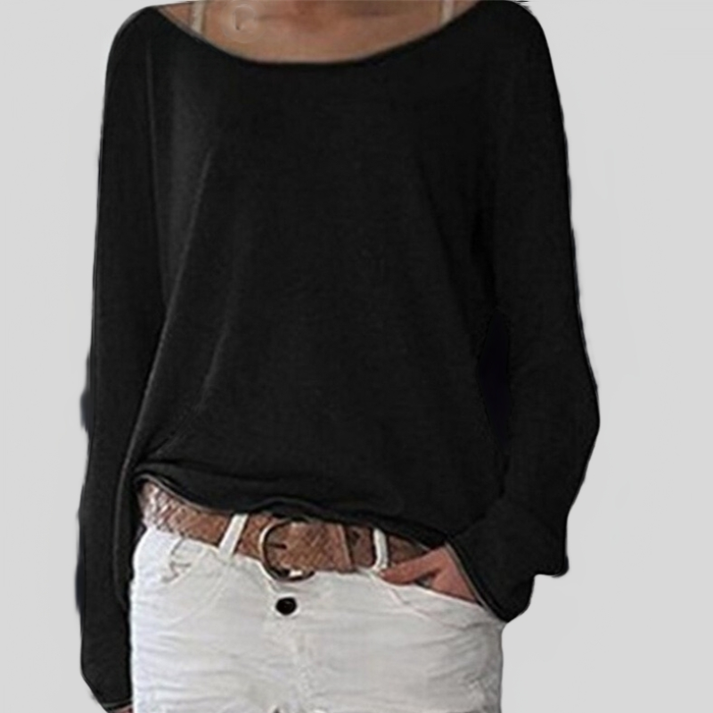 Comfortable Ladies' Sweater with Long Sleeves – Soraya