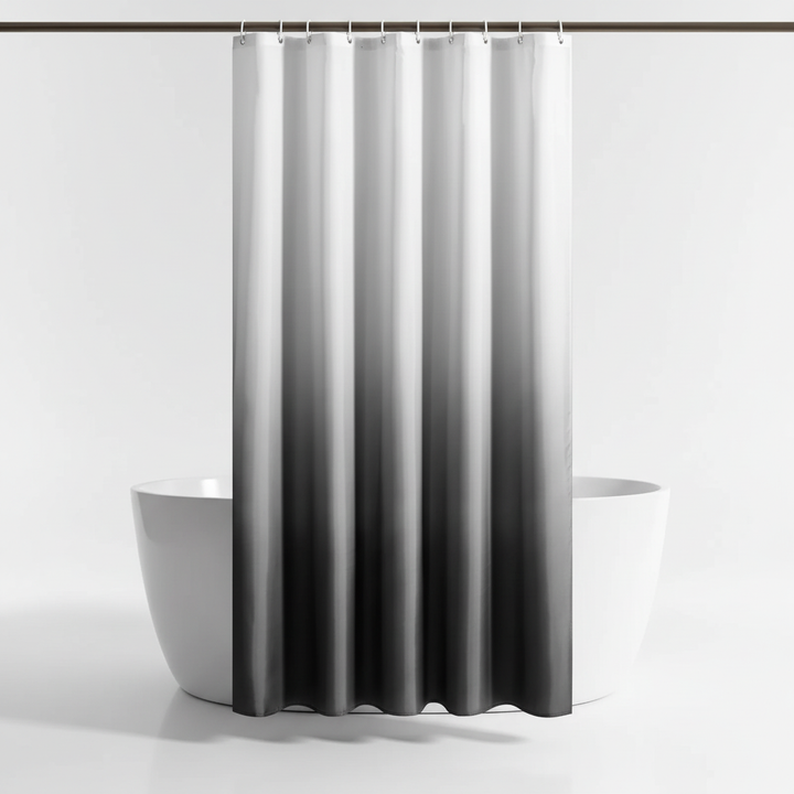Verdickter Polyester Duschvorhang - AquaVeil