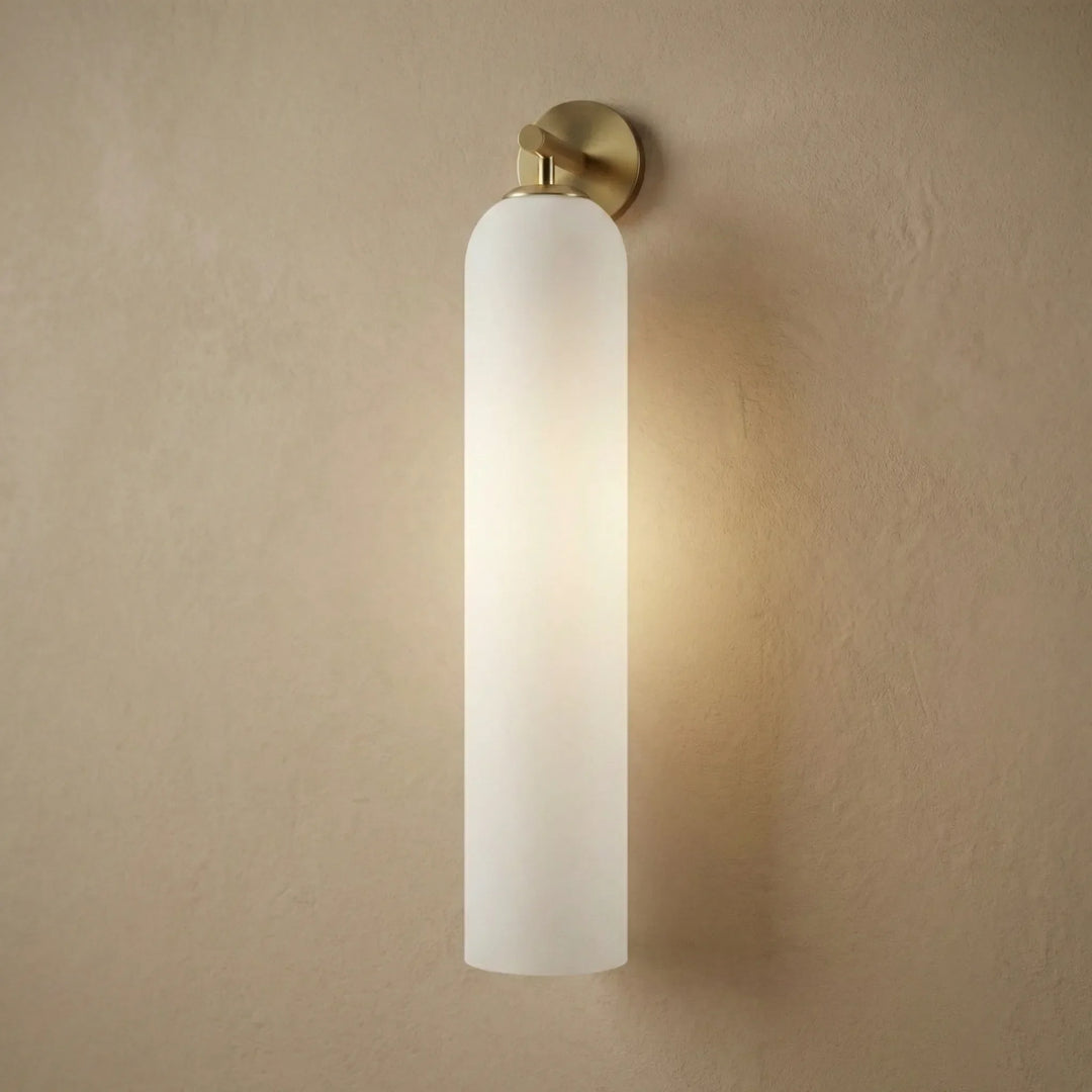 Vertical Glass Wall Sconce -  Aurelis