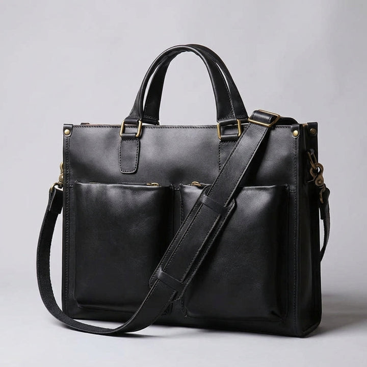 Vintage Leren Laptoptas - Leatherlyst