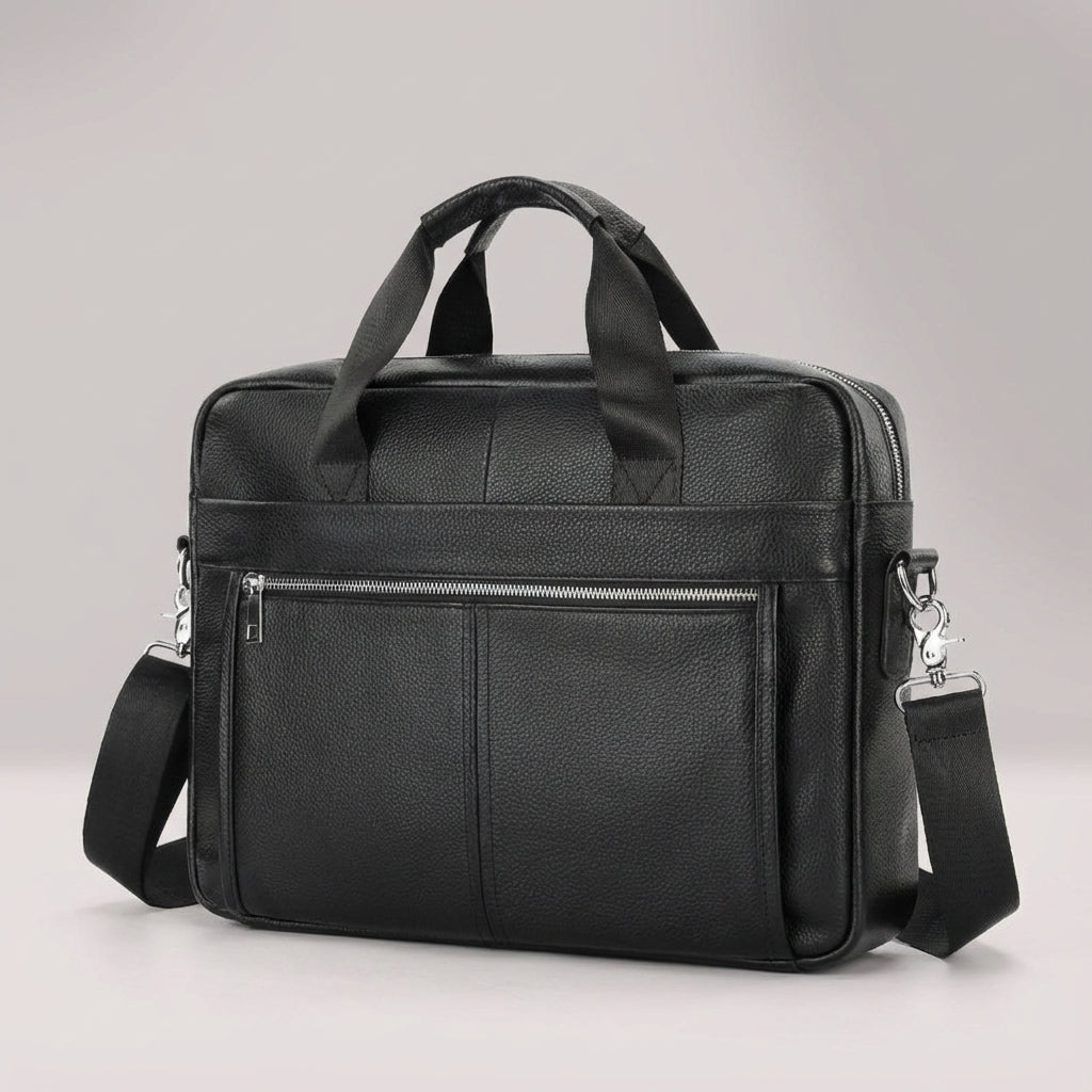 Vintage Stijl Rundleer Aktetas - BriefLux