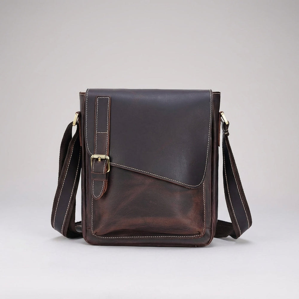 Vintage Volnerf Leren Schoudertas - Leatherlyft