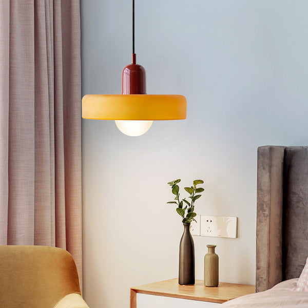 Luminária colorida no estilo Bauhaus - StiloGlas