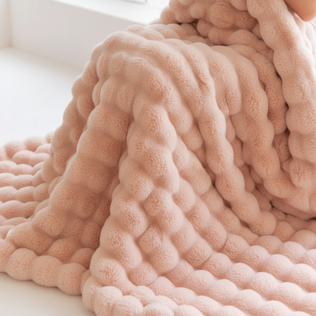Weiche Plüschdecke - CozyCloud