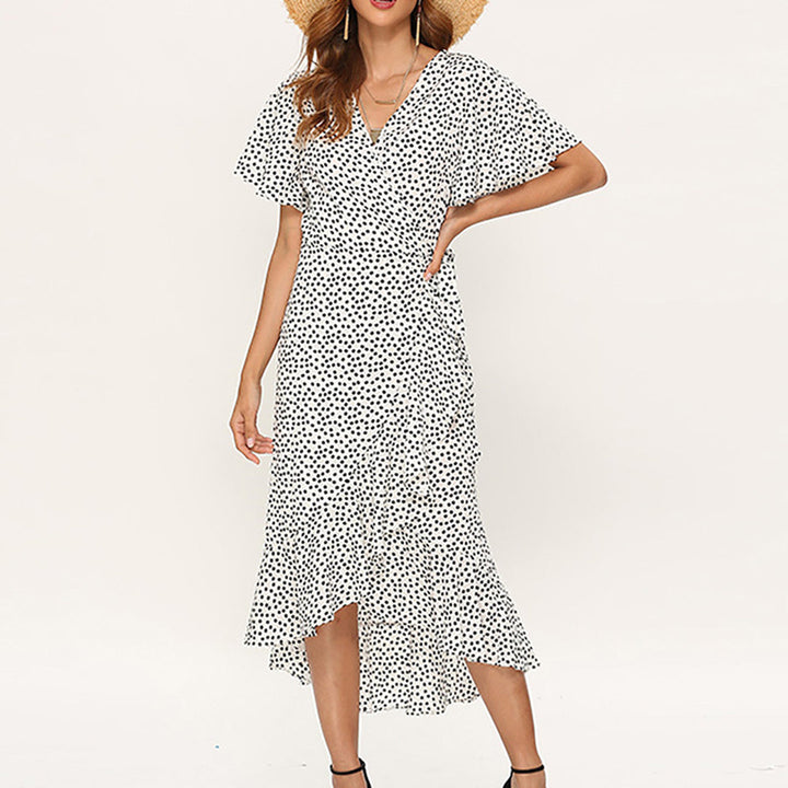 Vestido envolvente da moda - Seraphina