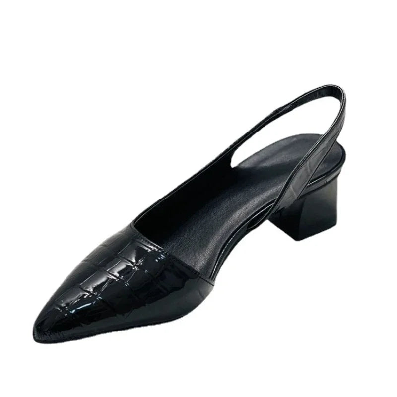 Pumps ortopédicos Croco - Lara