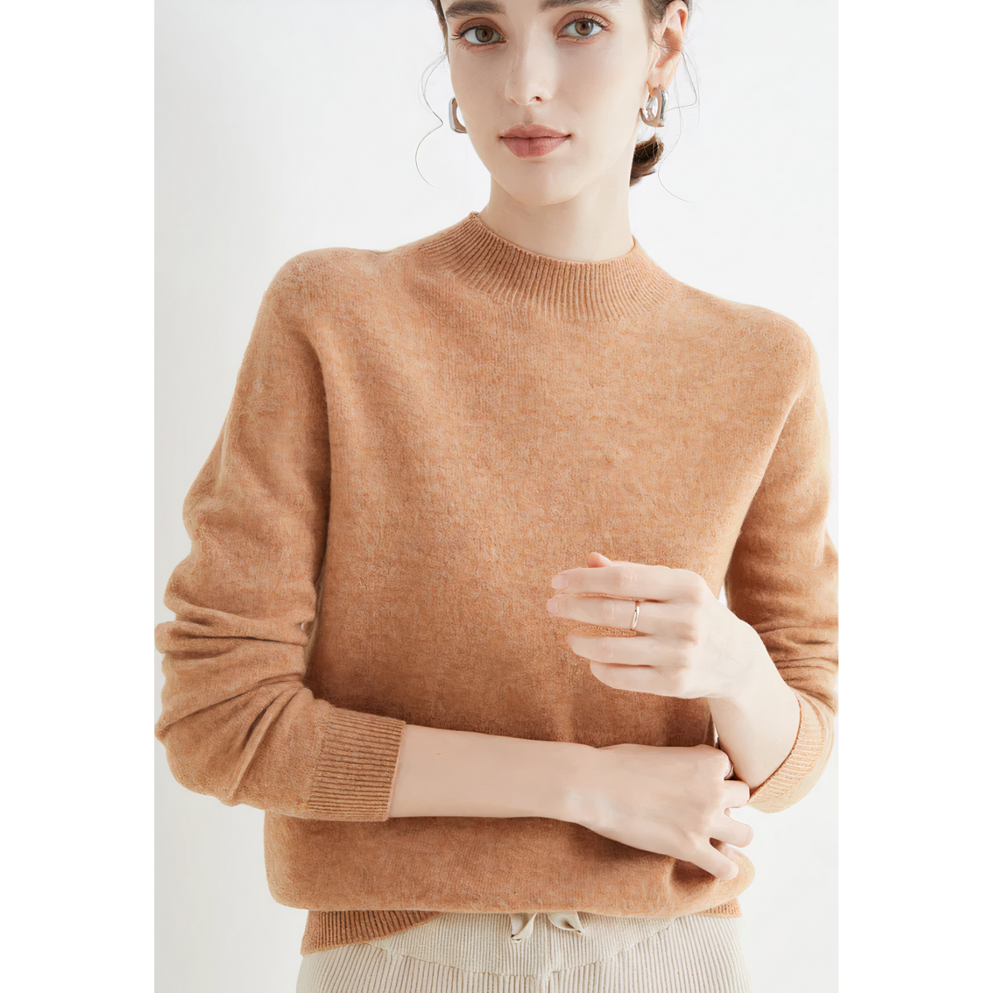 Suéter de cashmere de luxo para mulheres - Evelina